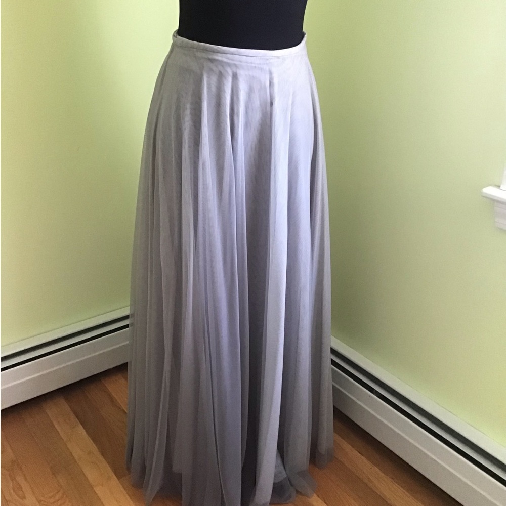 Tulle/MeshMaxi Skirt